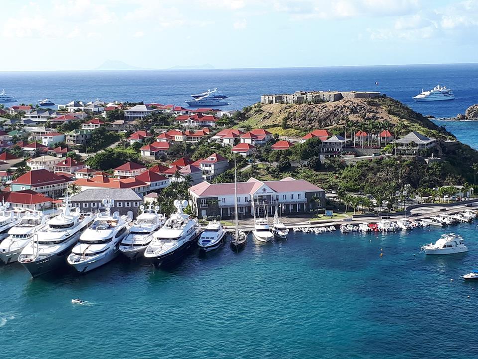 Historic Gustavia, Saint Barthélemy, Caribbean Sea